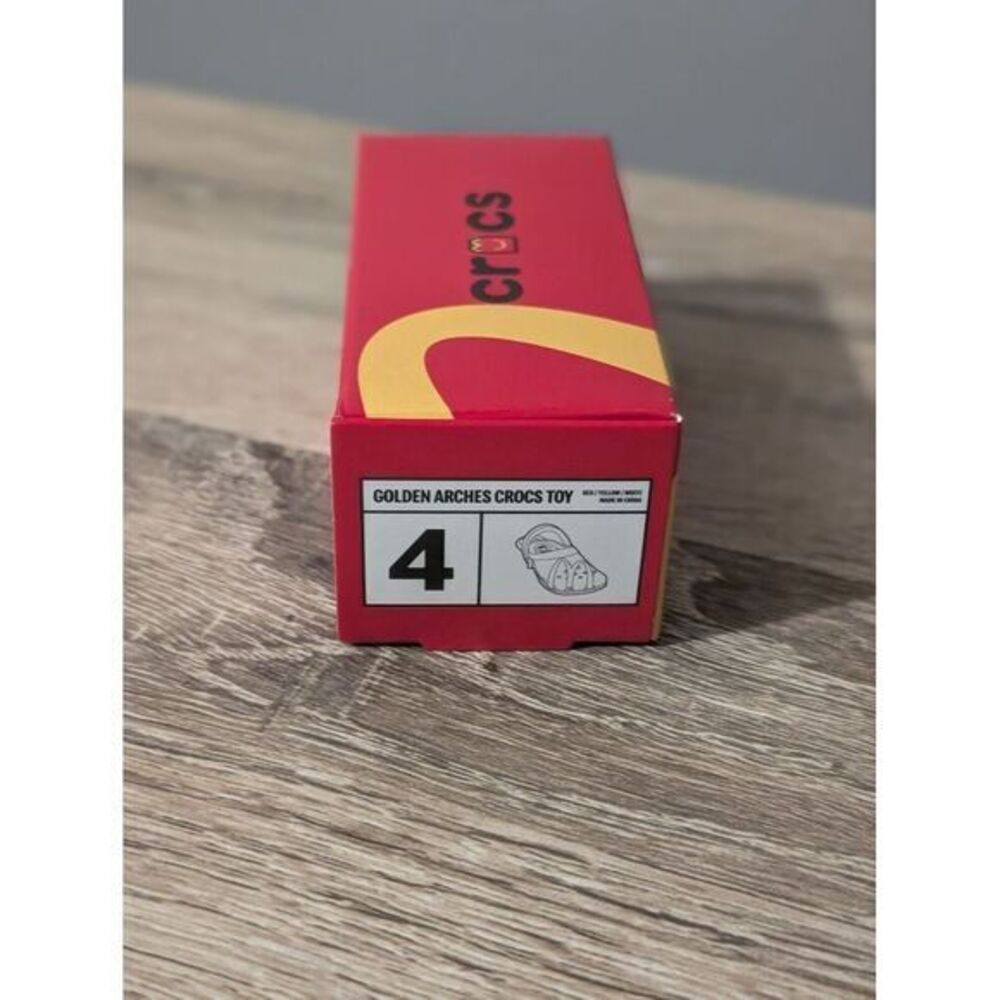 #4 2024 McDonald's‎ Mini Crocs Keychain Happy Meal Toy NEW.